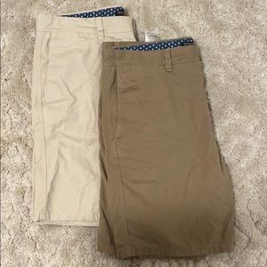 Banana Republic Aiden Shorts (2 pair)